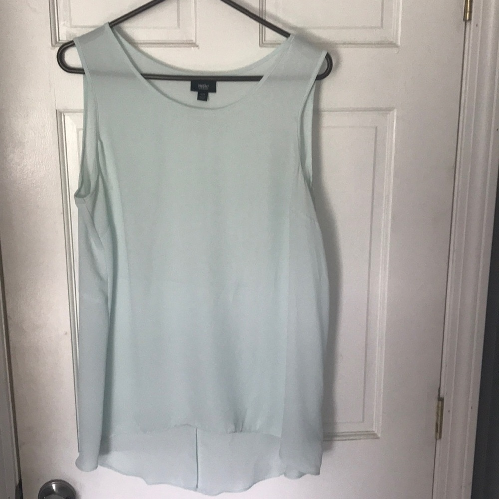 Light blue tank- XL